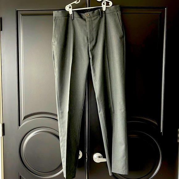 Marc Anthony Pants Mens Dark Gray Dress Pants Poshmark